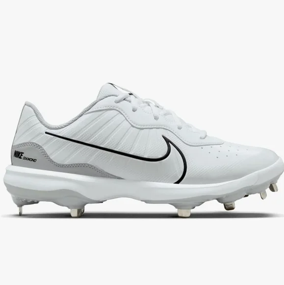 Nike Alpha Huarache Varsity 4 Low Metal Baseball Cleats GRAY | GRAY SZ 15 NWOT Nike Men main image 3